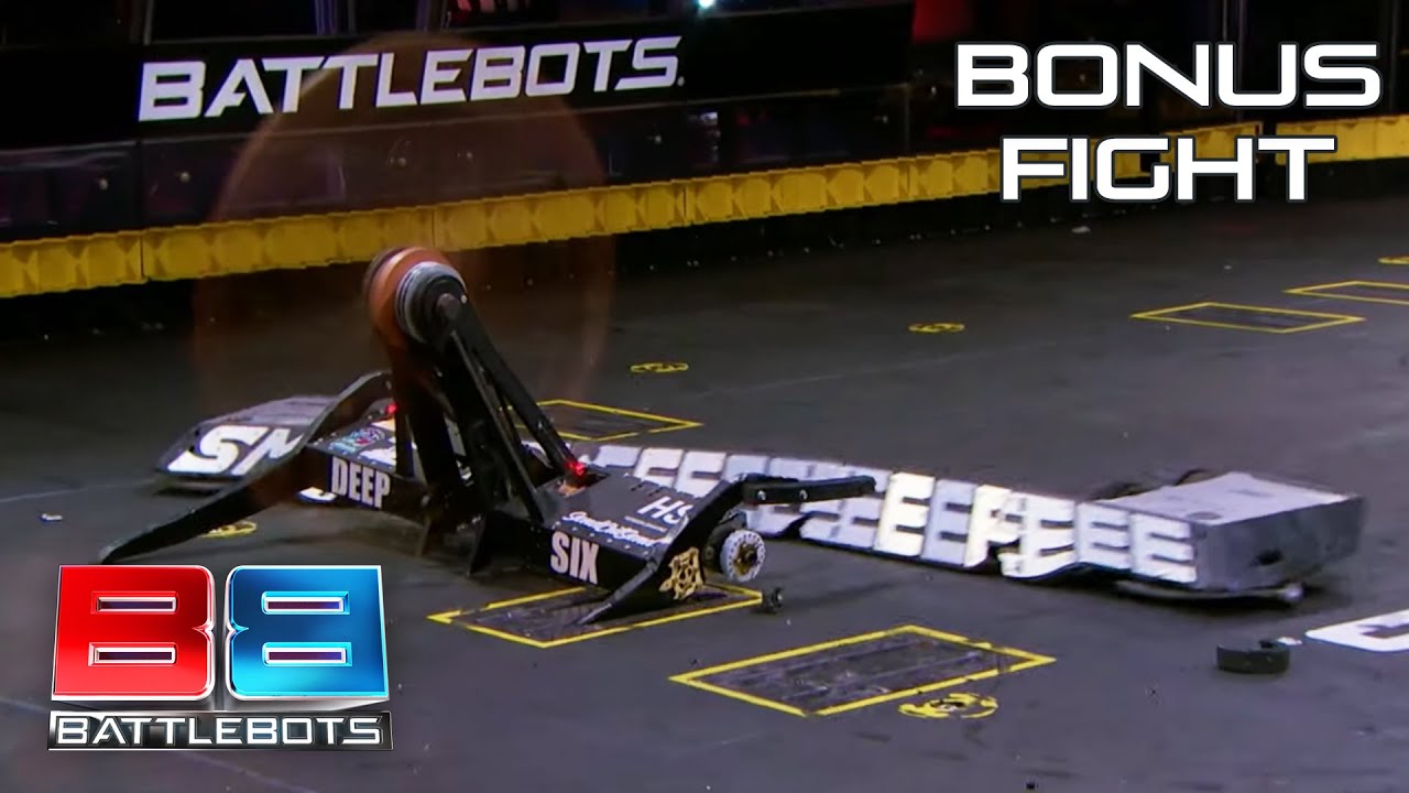 WHAT WILL THE GODS OF PHYSICS THINK? | BattleBots Bonus Fight: Deep Six vs. SMEEEEEEEEEEEEEEEEEEEEEE