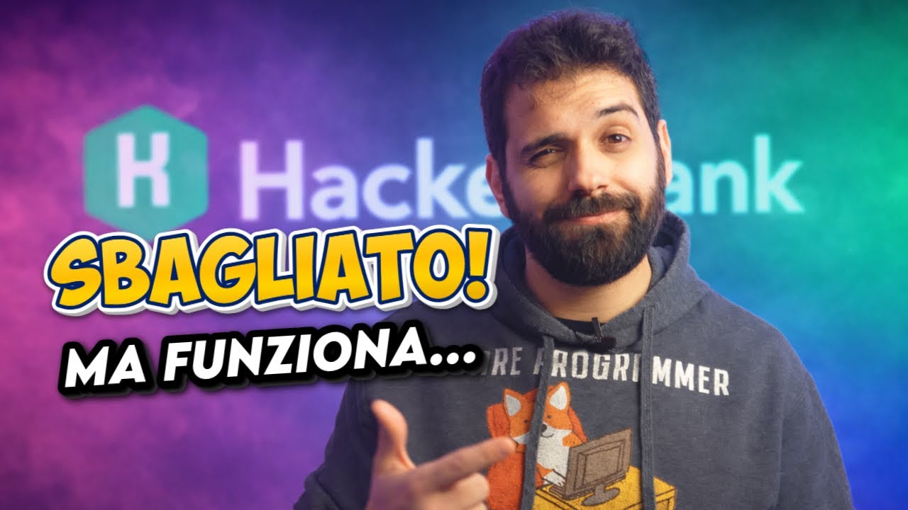 Risolvo esercizi di HackerRank nel modo SBAGLIATO (e passano tutti i test) - AFK CODE ACADEMY