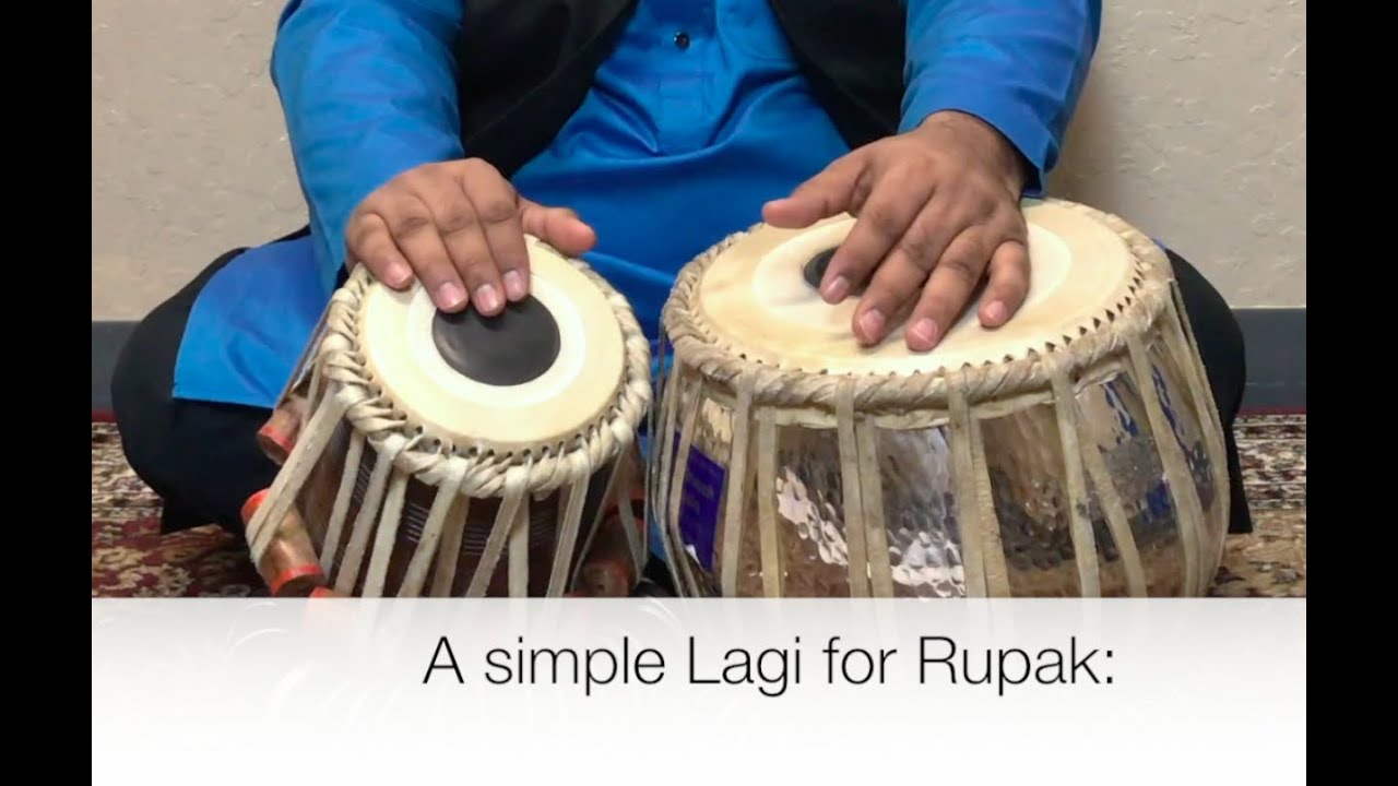 Taal Rupak lesson Part 1. variations lagi tihaee / Roopak / Play tabla with ghazal & song |