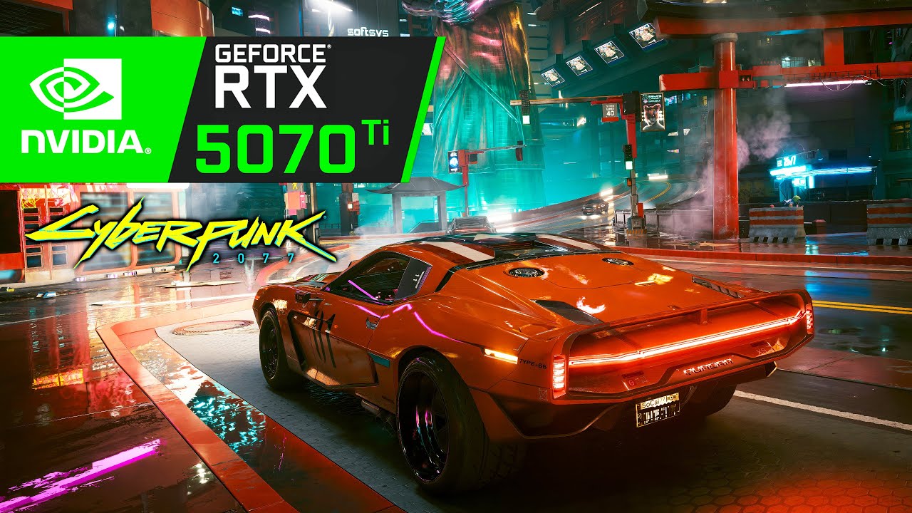 RTX 5070 Ti on Cyberpunk 2077 with Path Tracing!