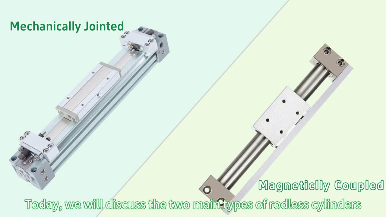 Stop Guessing: Mechanical vs. Magnetic Rodless Cylinders