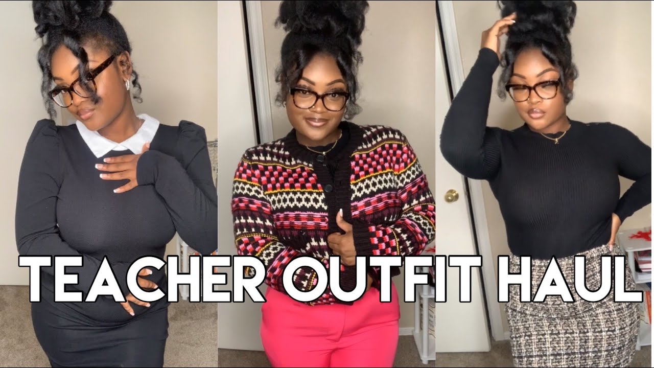 ZARA & SHEIN TRY ON HAUL | TEACHER OUTFITS✏️🍎👩🏾‍🏫