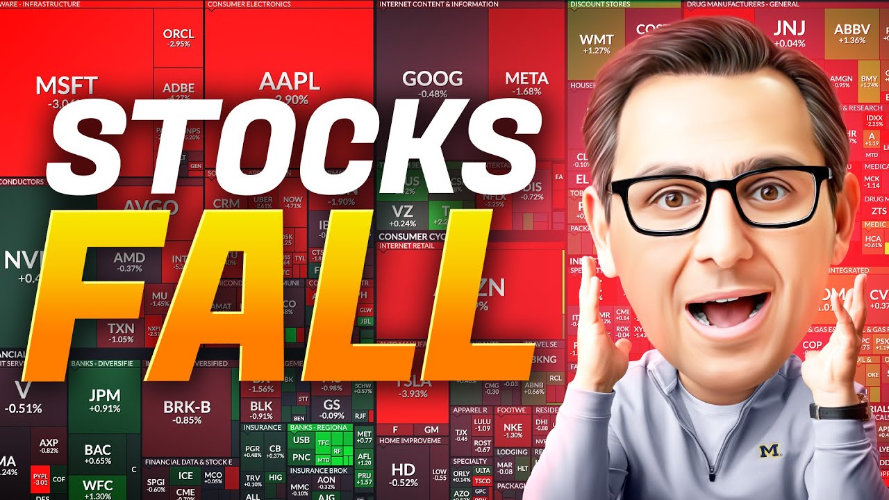 Stock Market Continues To Fall (HERE'S WHY!)