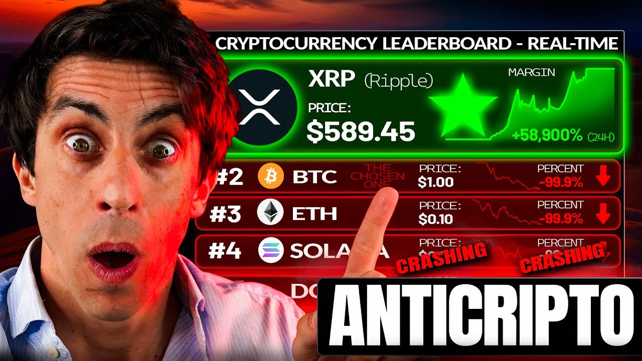 🚨 XRP es la ANTICRIPTO… Ripple y la Banca Destrozan Cripto
