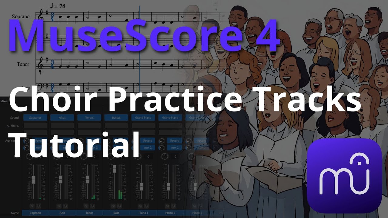 Учебное пособие по MuseScore 4: как создавать треки для хоровых репетиций