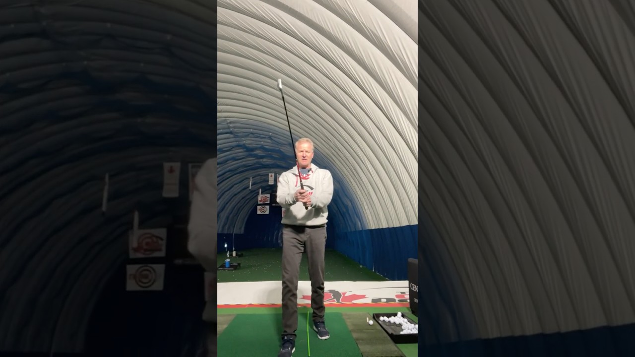 Setup Tip/Head behind the ball  #improveyourswing #golf #golftips #yycgolf #golfdownswing