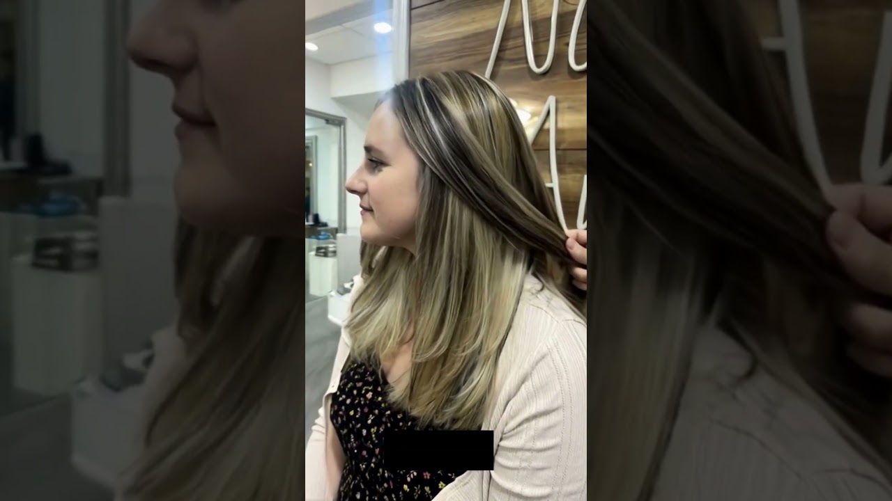 Coloring Extremely Dense Hair | Foilyage & Balayage