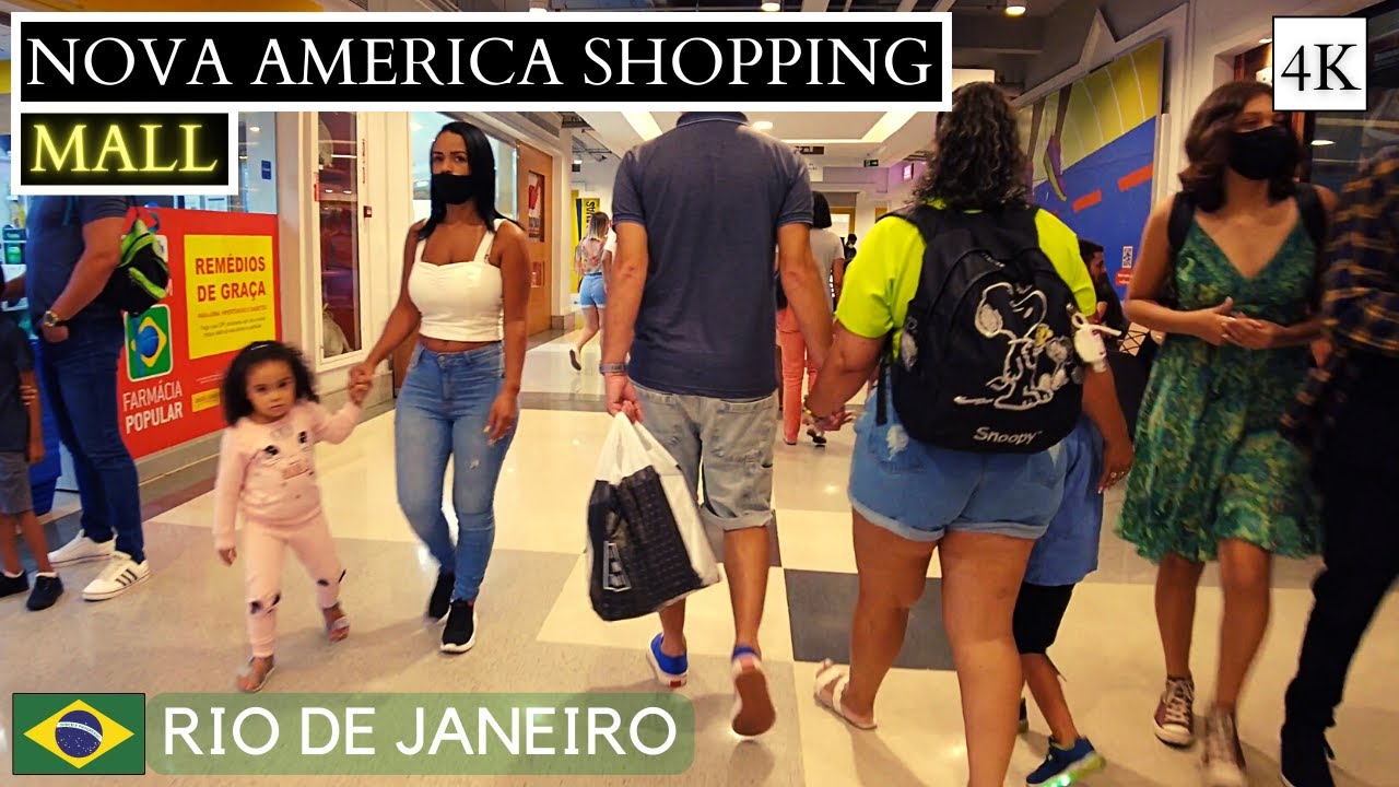 🇧🇷 | Walking Nova America Shopping 🛍️ Mall | Rio de Janeiro, Brazil | ⁴ᴷ⁶⁰