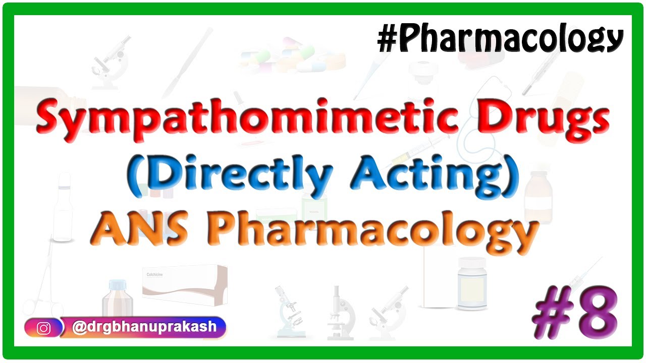 1.Cholinergic Pharmacology: Directly Acting Cholinomimetics (ANS Pharmacology)