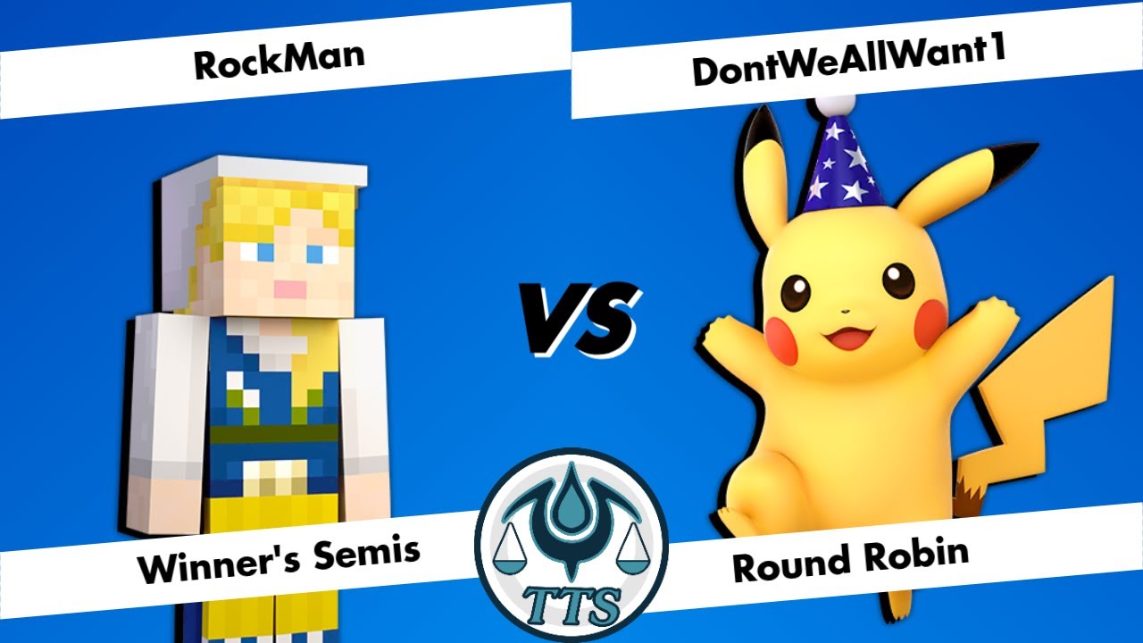 Tip the Scales 129 - Winner's Semis - RockMan (Alex) vs DontWeAllWant1 (Pikachu)