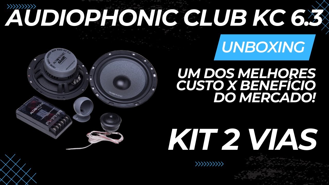 UNBOXING KIT 2 VIAS AUDIOPHONIC CLUB 2024