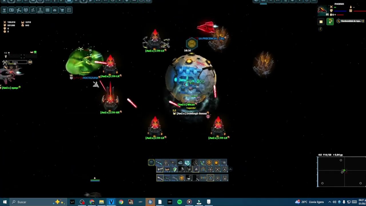 Darkorbit Pasamos de abusadores a ser abusados 🤣(😞)