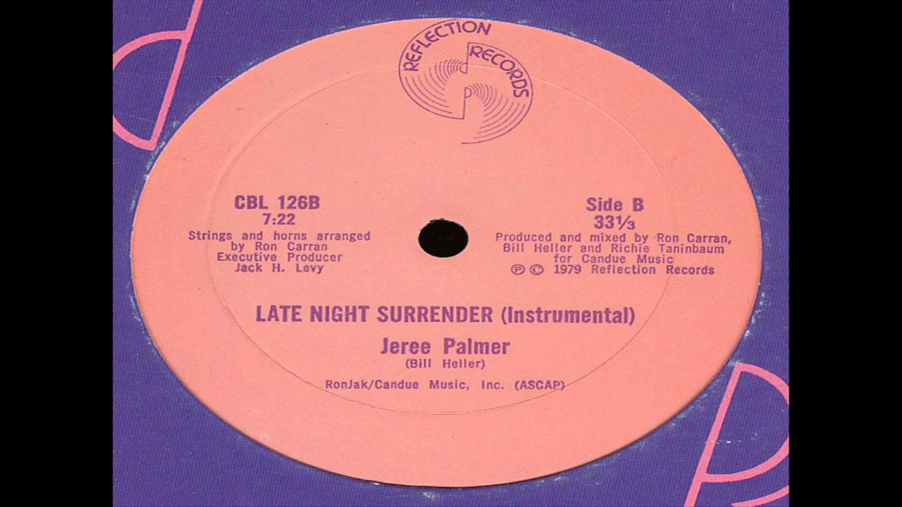Jeree Palmer - Late night surrender (Instrumental) (1979)