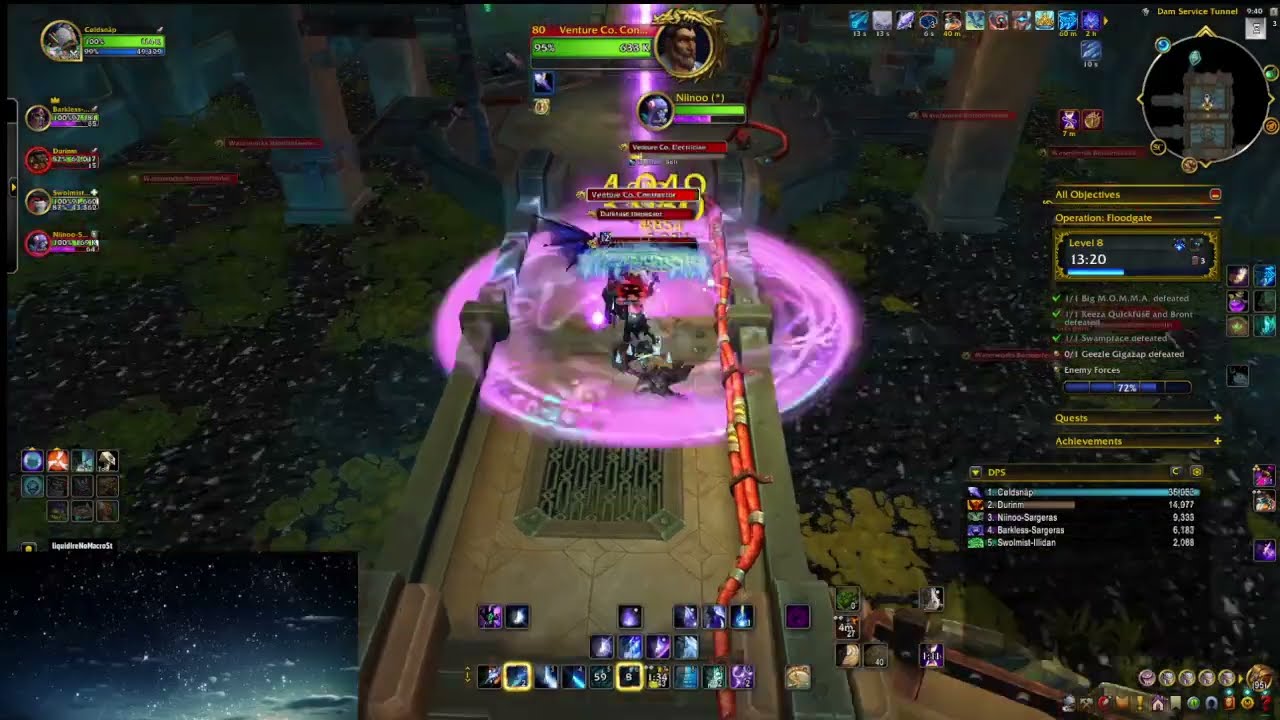Operation: Floodgate | Dungeon | +8 | Frostfire Frost Mage Alt | Midnight Pre-patch