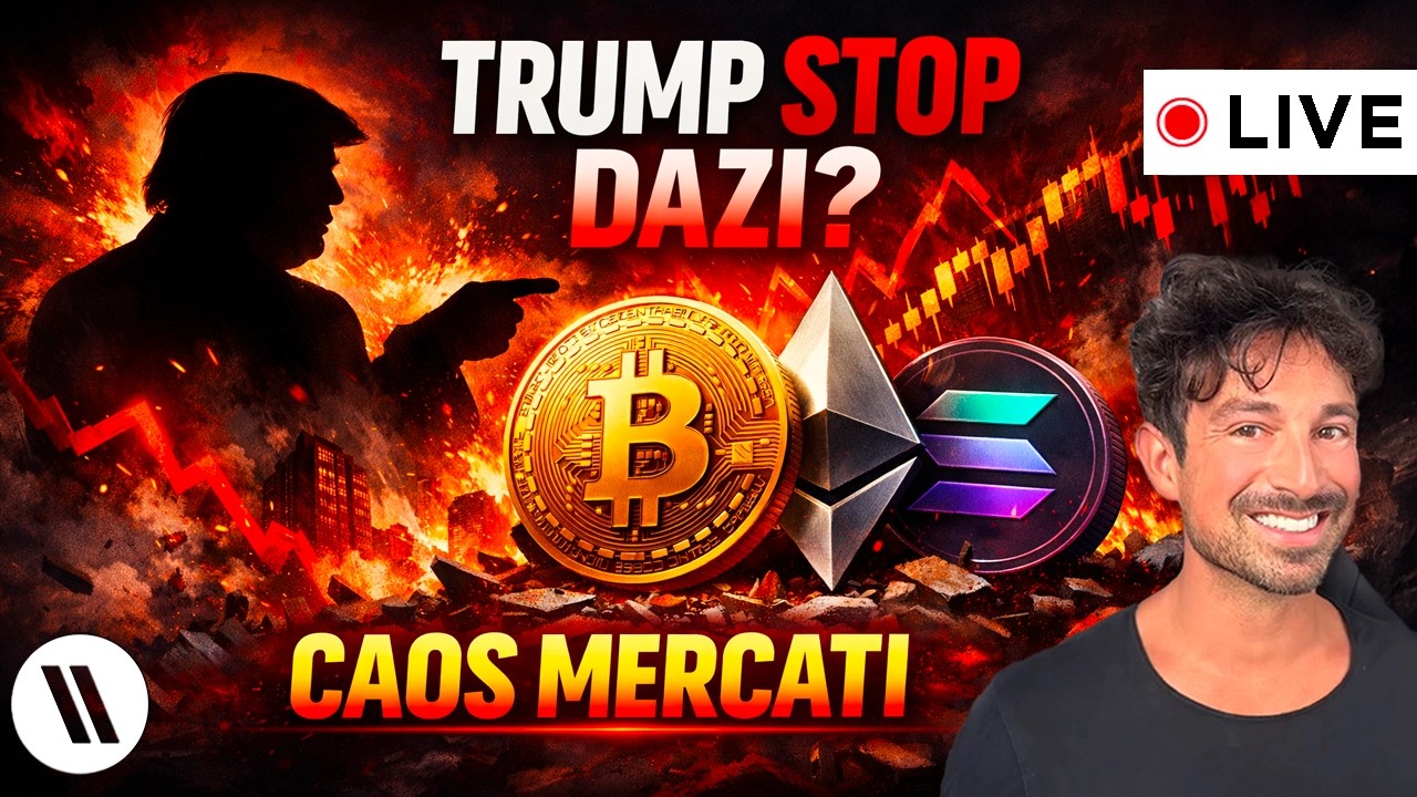 BITCOIN, CRYPTO: QUESTO CAMBIA TUTTO (E POTREBBE CAUSARE IL CAOS!) - ANNULLATI I DAZI DI TRUMP!