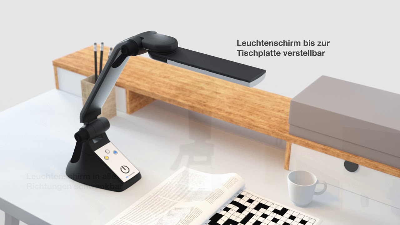SCHWEIZER MULTILIGHT Pro - Die LED Leseleuchte für bestes Sehen zuhause, im Büro oder in der Schule