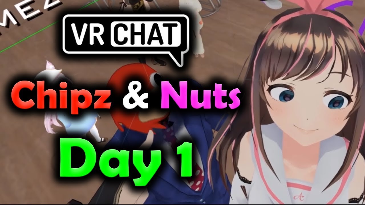 [1 DAY PART 2/2] Chipz and Nuts VRChat - First moments (ROLEPLAY)