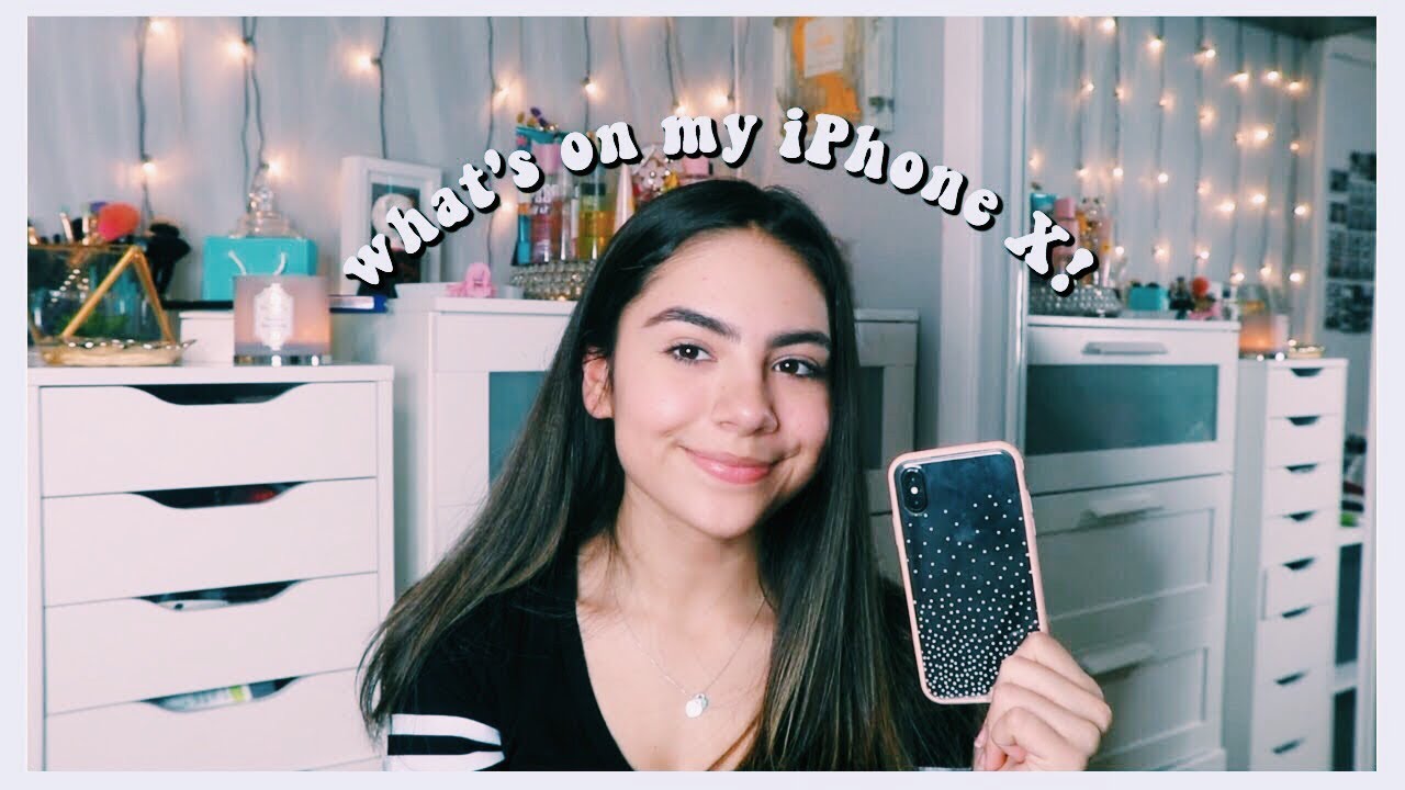 WHAT'S ON MY IPHONE X!!!