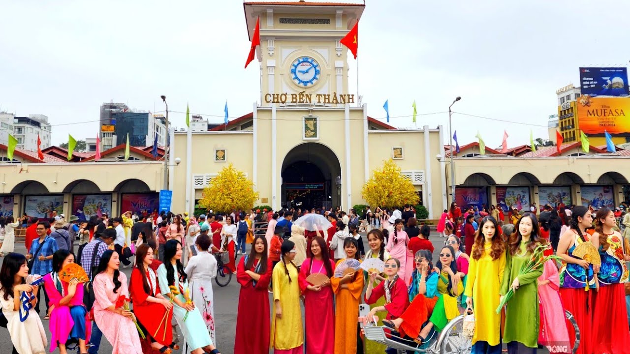 TẾT SÀI GÒN 2026 | CHỢ BẾN THÀNH NÁO NHIỆT ĐÔNG NGHẸT VIỆT KIỀU KHÁCH TÂY , SÀI GÒN 24 NHƯ THẾ NÀO ?