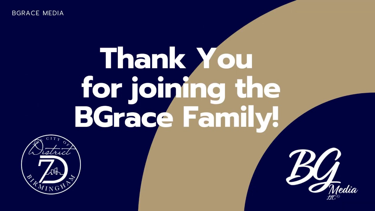 Welcome to the BGrace Family!