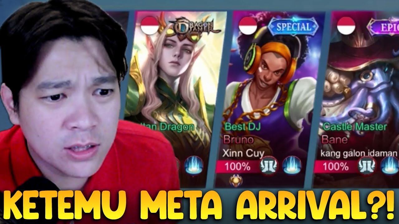Ketemu Publik Pake Meta 5 Arrival, Meta Apalagi Ini?! - Mobile Legends