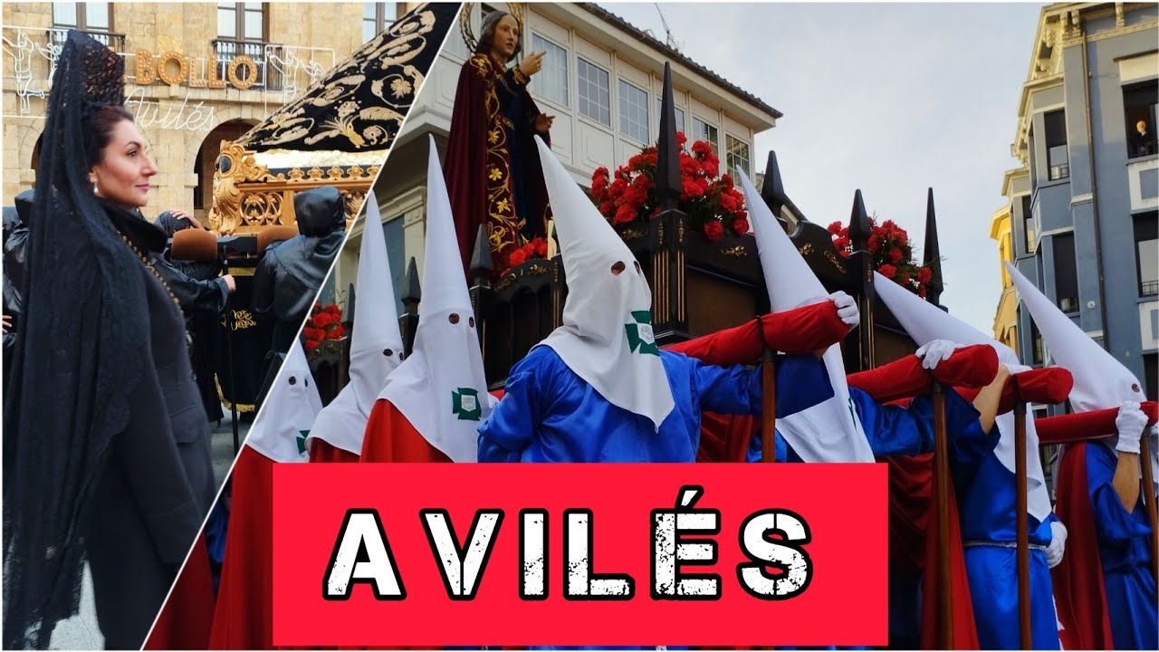 Avilés - Viernes Santo. Semana Santa en Asturias 2023, Procesiones