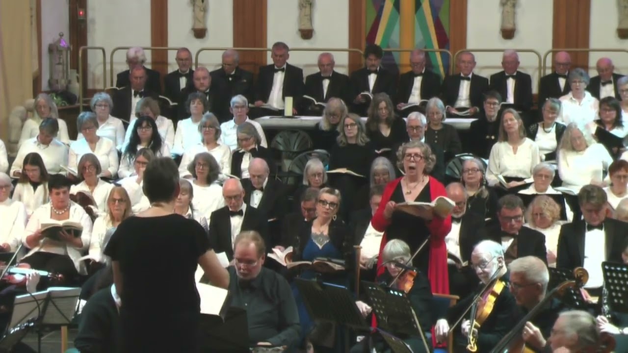 Messiah part 2 (Handel) The Duchy Singers at St Mary's Church Penzance Dec 2025