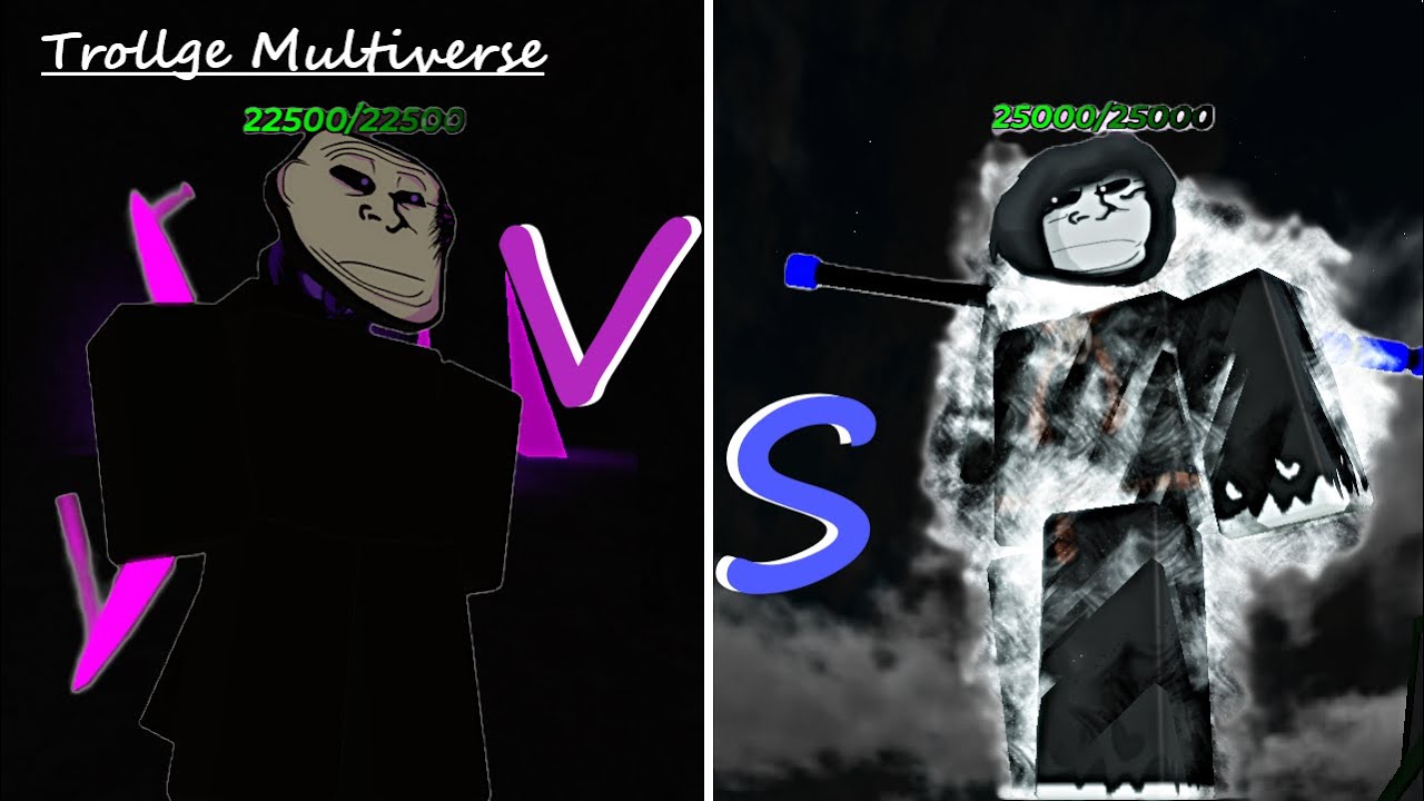 The Voices VS True Reaper | Trollge Multiverse (Roblox)