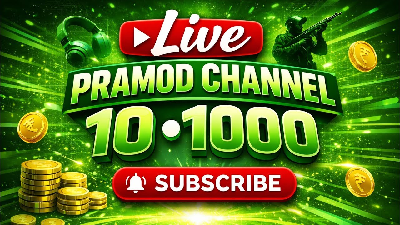 LIVE PRAMOD CHANNEL ZERO SUBSCRIBER SE 1000 SUBSCRIBER