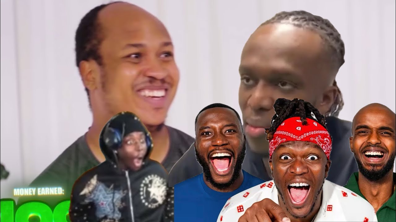 Ksi harry pinero and darkestman see the craziest head ever | TRY NOT TO LAUGH IRL 