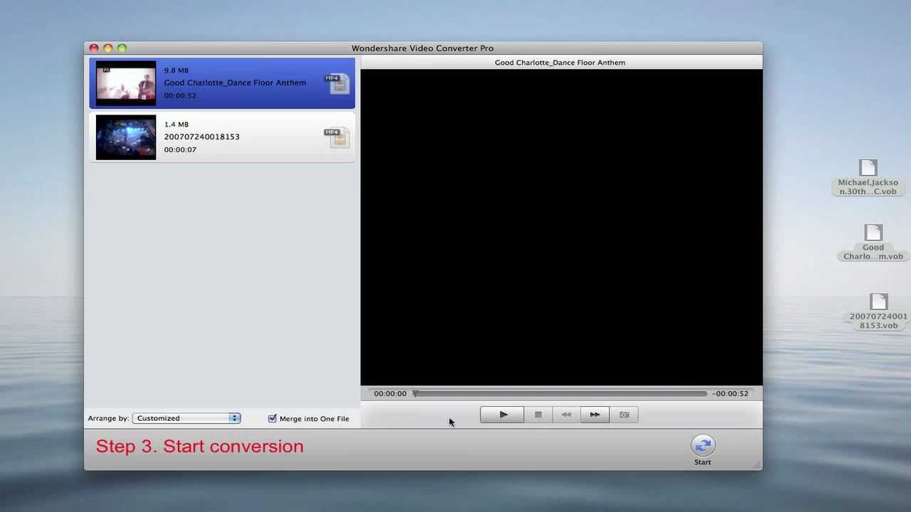 Convert VOB to MP4 and Convert MP4 to VOB on Mac OS X Lion