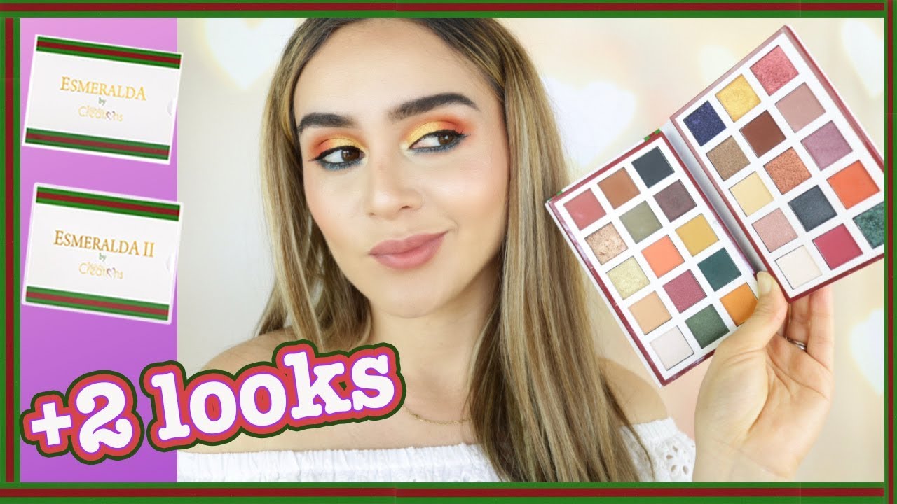Paletas Esmeralda Beauty Creations | 2 Tutoriales + Mini Reseña | Maquicienta