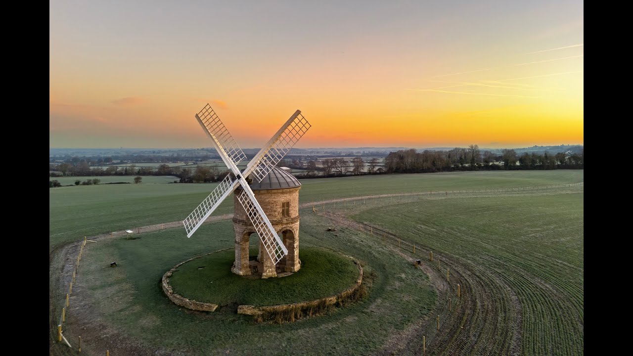 Chesterton Windmill on a cold Novemeber morning