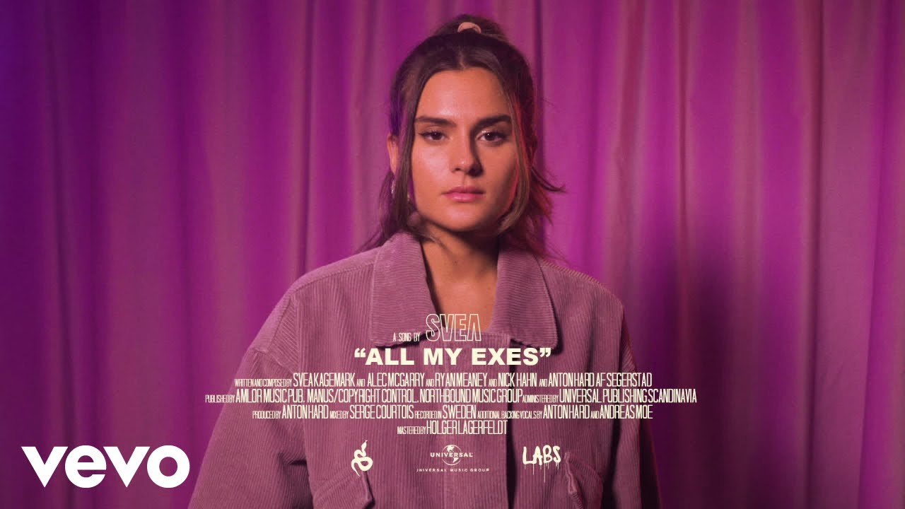 SVEA - All My Exes (Lyric Video)