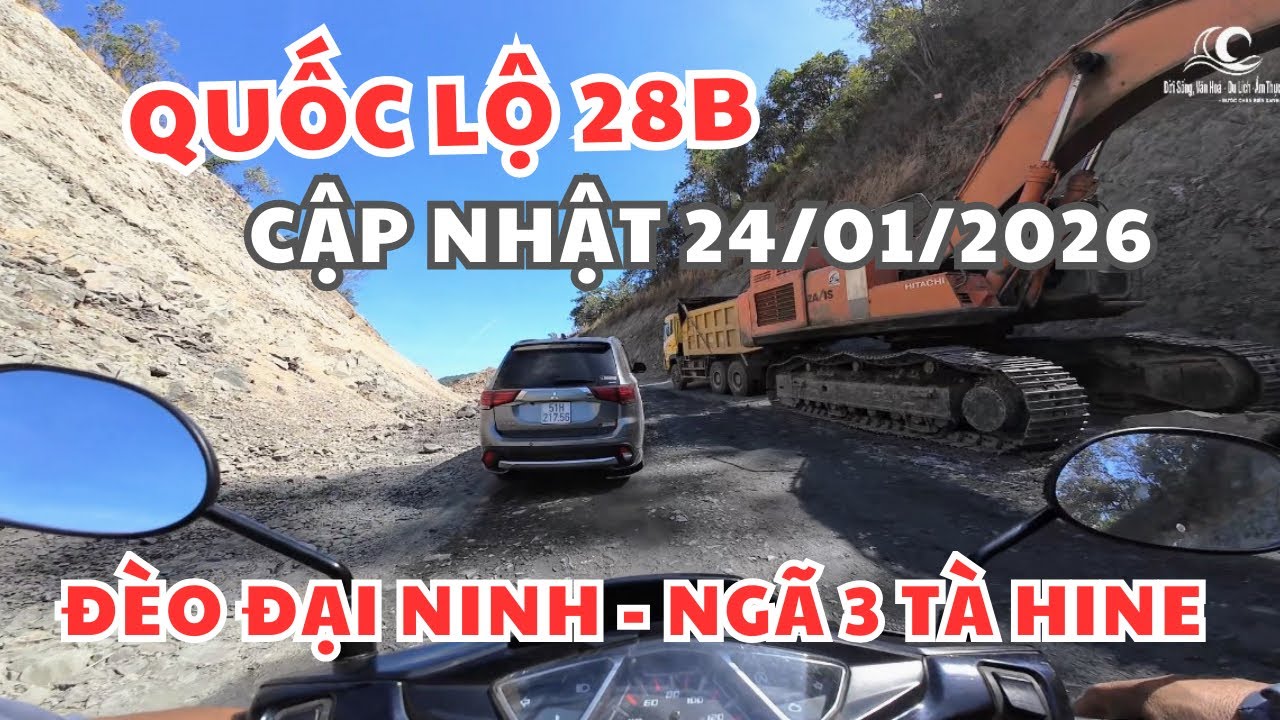 24/01/2026 Cập Nhật Quốc Lộ 28B Từ Chân Đèo Đại Ninh Đến Ngã Ba Tà Hine Đức Trọng Lâm Đồng 