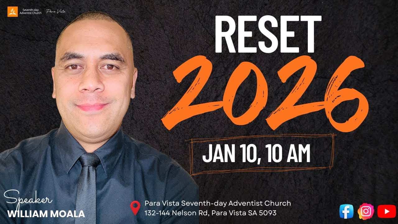 17 January 2026 | Pr William Moala: Reset 2026