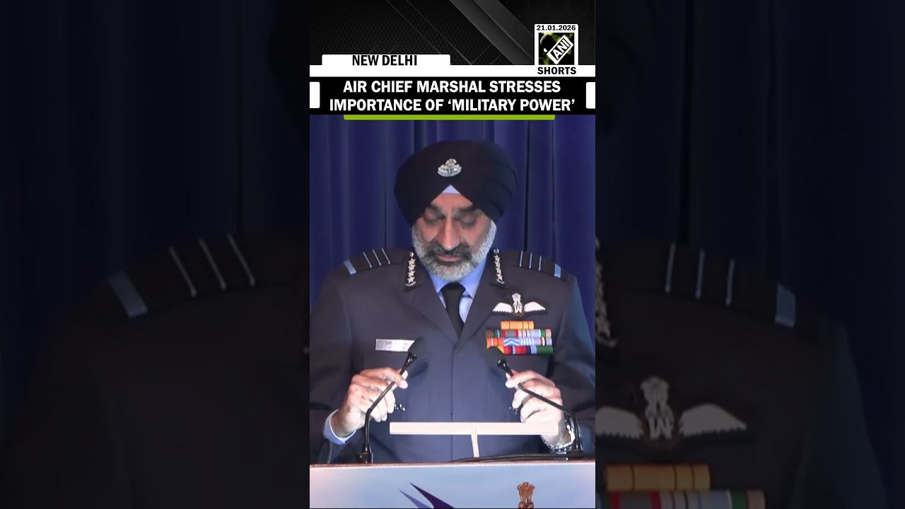 Air Chief Marshal AP Singh says robust military power and will are vital for national security
