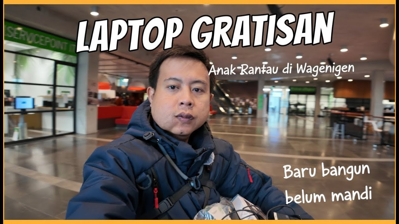 Sepedaan Santai ke Forum WUR Pinjam Laptop Untuk Kerja