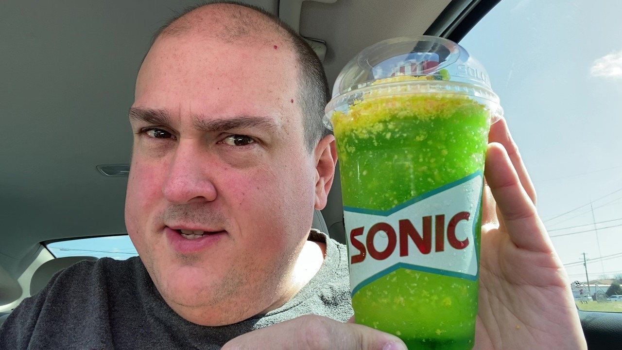 Sonics New Sour Shamrock Slush
