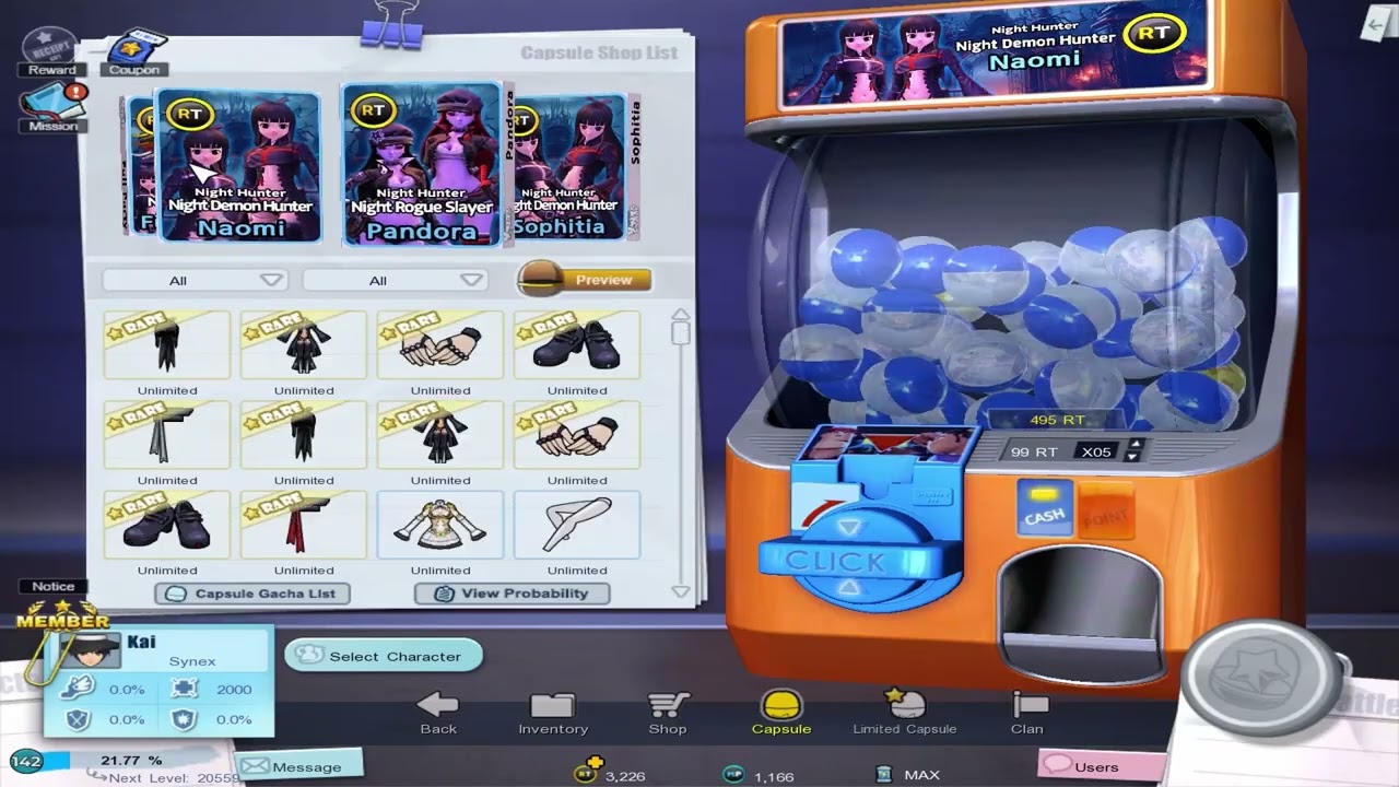 Microvolts Recharged - 15K RT Halloween Capsule #2 ( lucky or unlucky 3 golden capsule in row )