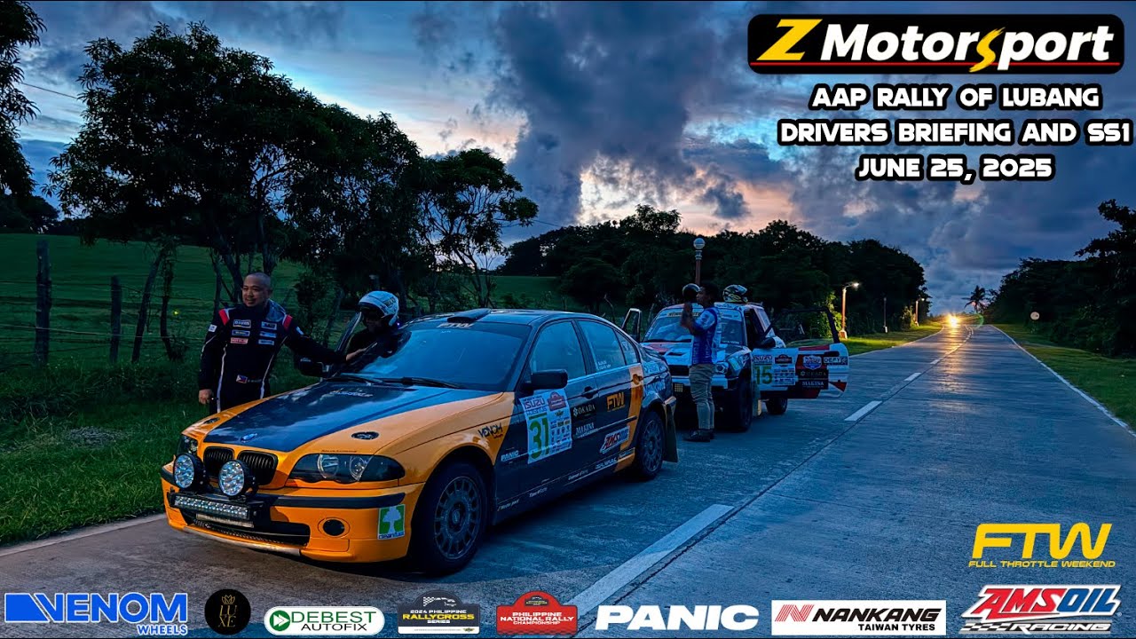 The night is our green light. Drivers Briefing and Special Stage 1. Rally of Lubang!