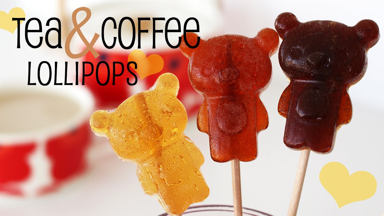 Tea & Coffee Lollipops | お茶とコーヒーのロリポップ
