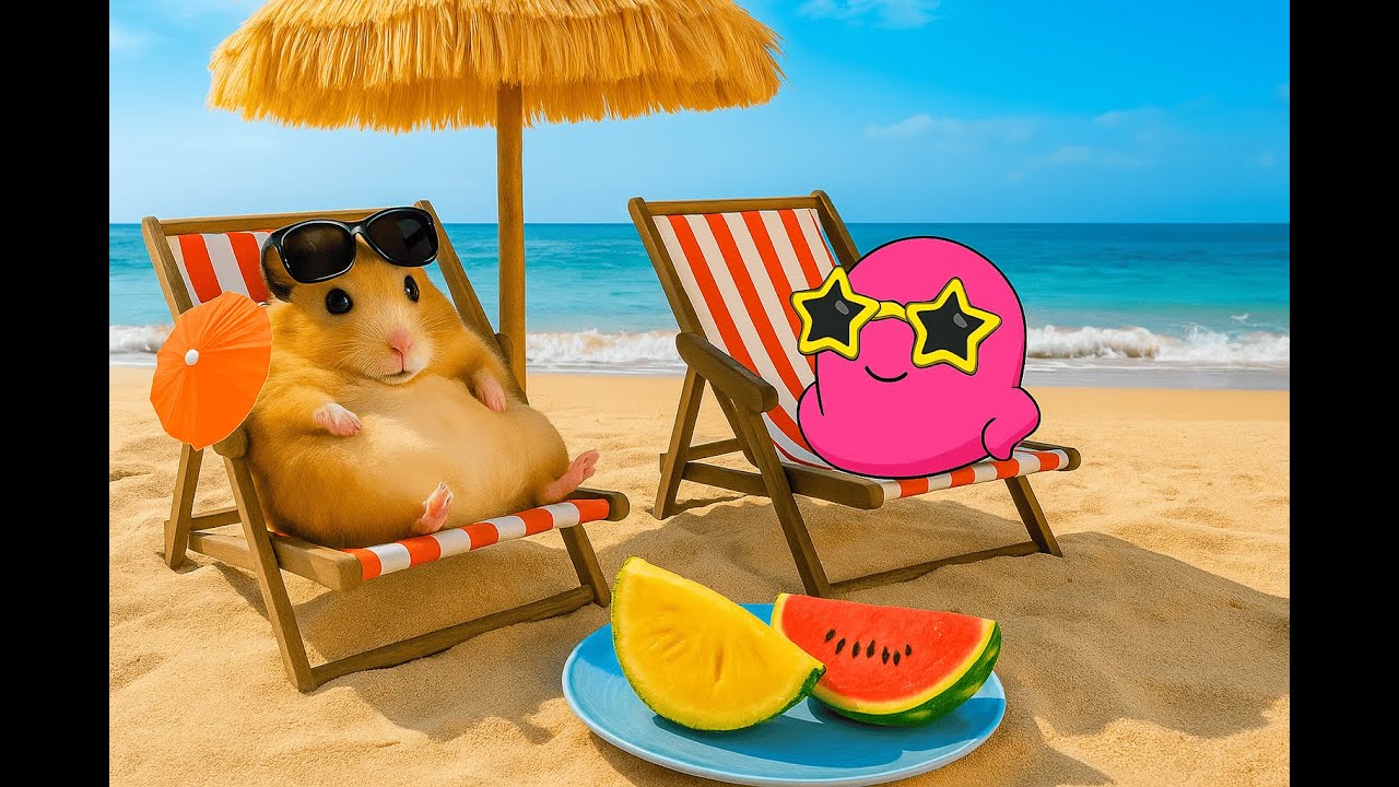 Приключения Хомяка! Построй Картонный Парк и Мини-Машинку 🐹🎡🚗