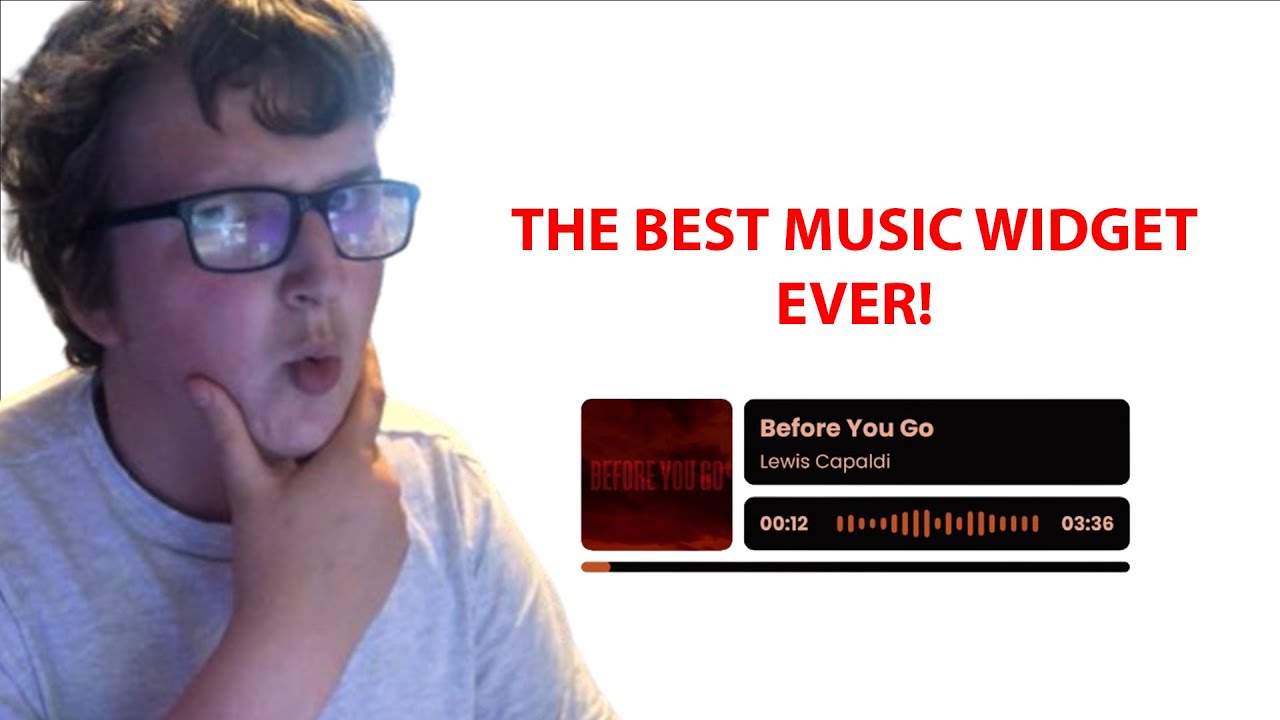 The BEST Now Playing Music Widget EVER!