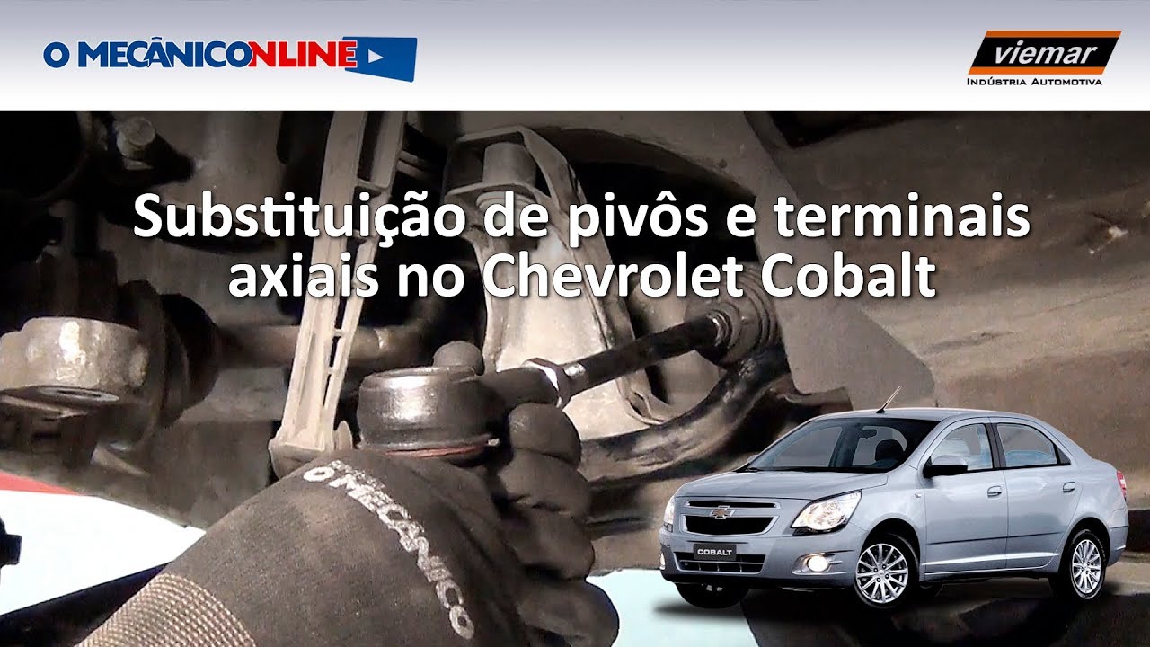 Substituição dos terminais e pivôs no Chevrolet Cobalt