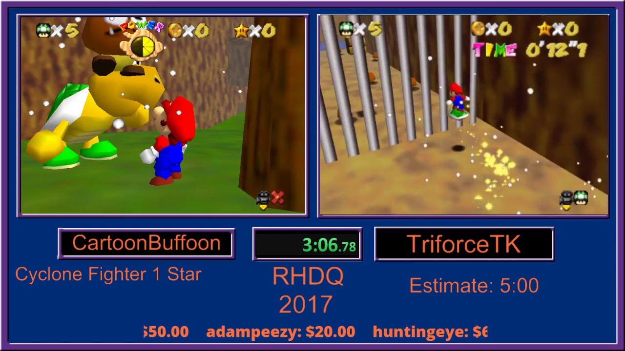 Super Mario Cyclone Fighter - 1 Star Race By Cartoonbuffoon, TriforceTK