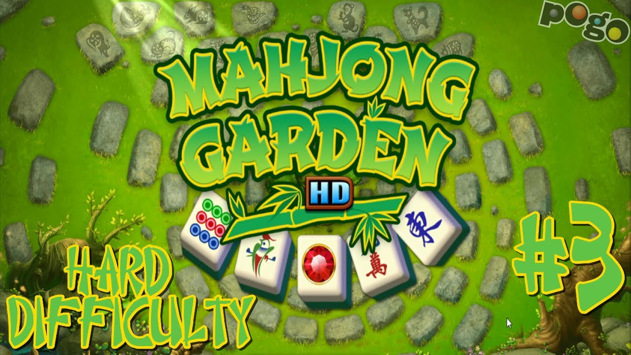 Pogo Games: Mahjong Garden HD #3 - Hard Difficulty