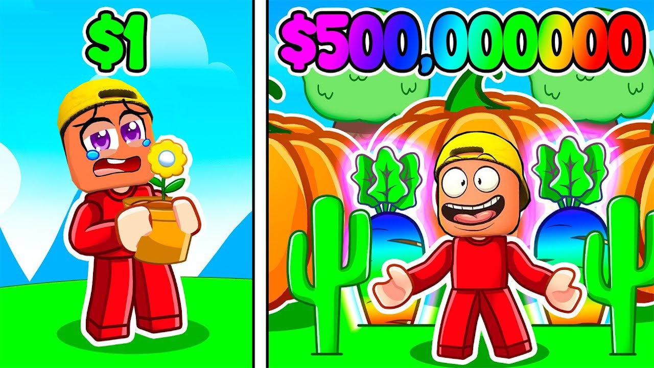 ich geben 999.999 $ aus, um den größten Garten in Roblox anzulegen