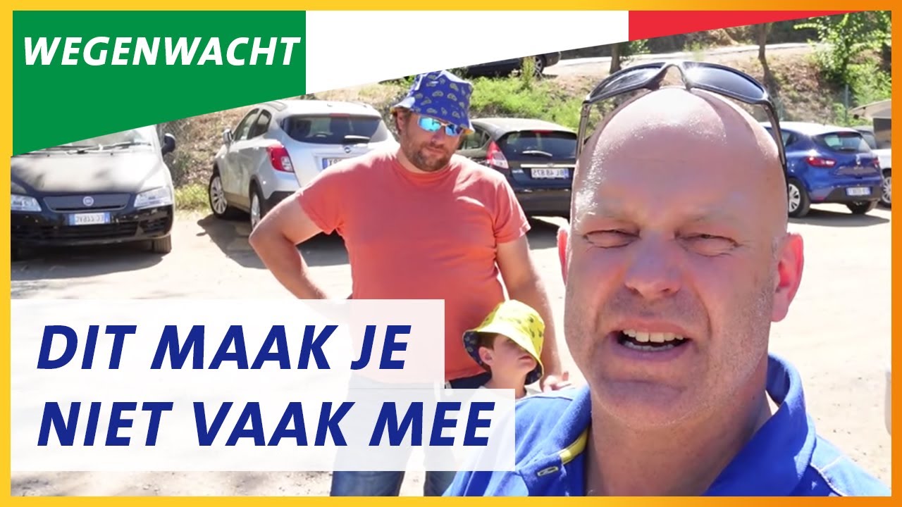 Mitsubishi Colt met schokdemper probleem in Italië 🇮🇹 | Wegenwacht in het buitenland vlogs