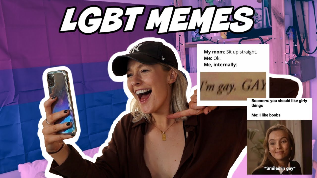reacting to gay memes